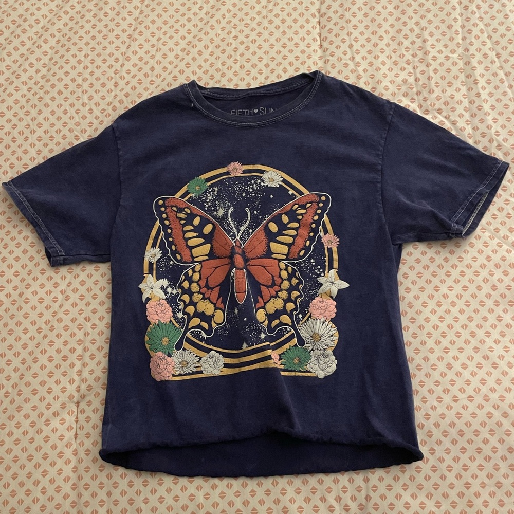 Fifth Sun Butterfly Graphic Tee